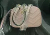 klassiska Marmont axelväskor dam guldkedja crossbody-väska handväskor känd designerväska högkvalitativ kvinnlig meddelandeväska #M66019