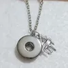 Collier de bijoux de mode unisexe artistes Piano collier bouton pression pendentif colliers bijoux chaîne tour de cou Collares cadeau 557