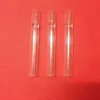 Najnowszy Pyrex Glass One Hitter Pipe Filtr Rurka Przenośny Innowacyjny Projekt Papierosa Uchwyt Końcowy Ustnik Do Palenia Narzędzie Gorące ciasto DHL za darmo