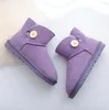 HOT SELL CLASSIC AUS 3352 MINI WOMEN SNOW BOOTS WOMEN BOOTS BUTTON KEEP WARM BOOTS US3-12 EUR 35-43 FREE SHIPPING