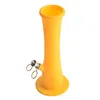 Colored Folded Portable Silicone Bong Travel Water Bong Filter Silicone Oil Rig for Smoking Silicone Hookah Free Shipping