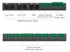Livraison gratuite Led DMX512 décodeur contrôleur 24 canaux DMX décodeur DC12-24V 3A * 24CH Max 72A sortie Led RGB Ledstrip XLR-3/RJ45 Port