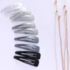 Rainbow Snap Hair Clips for Women BB Hairpins Barrettes Headbands Hairgrips Simple Hair Clip Styling Accessories