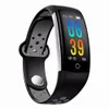 Q6 Fitness Tracker Braccialetto intelligente HR Monitoraggio dell'ossigeno nel sangue Orologi intelligenti Pressione sanguigna Orologio da polso intelligente IP68 impermeabile per iPhone Android