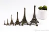 2019 Torre Eiffel Romántica Artesanía de hierro Micro Paisaje Torre de París Ornamento Accesorios Jardín de hadas DIY Zakka Musgo Terrario Bonsai Craft
