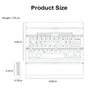 Портативная складная беспроводная клавиатура с мышью с сенсорной падкой для WindowsAndroidiostablet iPadphone Bluetooth -клавиатуры5558912