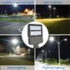 Modern Design LED Parking Lot Lights 100W - Super Efficiency 5000K AC100-305V LED Street Pole Light Flood Ligh(with Photocell)