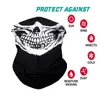 Bicicleta Caminhadas Crânio Bandana Lenço Ciclismo face Scarf Mask Neck Protective Caminhadas Scarf pulseira para mulheres dos homens