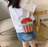 أطفال حقيبة يد فتاة PU لطيف كعكة على شكل الكتف حقيبة لون المزيج الأطفال مين محفظة