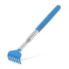 Stainless Steel Back Scratcher Telescopic Portable Adjustable Size Extend Itch Aid Scratch Tool With Soft Grip