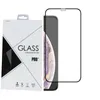 Protecteur d'écran en verre trempé à couverture complète 9H, pour iphone 12 11 Pro Max XR XS MAX 6 7 8 PLUS, 100 pièces, emballage de vente au détail