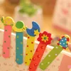 Bookmarks Lovely Cartoon Wooden Signs Children Colorful Cute Animals Bookmark School Office Stationery Students Animal Bookmarks VT1448