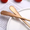 4Pcs Wedding Tableware Stainless Steel Set Rose Gold Flatware Sets Glossy Rose Gold Cutlery Sets wholesale