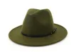 Kobiety Fedoras kapelusze szerokie brzegi na zewnątrz czapki retro Western Vaquero Faux zamszowy kowbojski cowgirl sunshade hat1535361