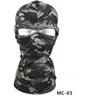 3D Camouflage Ciclismo Máscara Facial Camo Chapelaria Balaclava Neck Protector de Caça Pesca Camping UV Máscara da proteção atacado