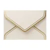 10 pièces rétro Vintage blanc artisanat papier enveloppes pour lettre cartes de voeux Invitations de fête de mariage 125x175mm