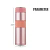 new arrivels 450ML Stainless steel Creative auto Vacuum Flask sports outdoor thermals water bottle portable milk travel cup