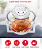 Candimill Air Fryer Electric 12L Convection Oven Household Large Capacity Electric Frying Pan Oven Oil-Free Air Furnace
