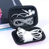 12*8*4mm Phone Accessories storage Bag Cable Pouches earphone Zipper Case Portable EVA Hard Disk Carry Case Bag