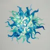 Fashionable LED Flush Ceiling Lights Cheap Modern Large Size Art Deco Hand Blown Glass Mediterranean Chandelier (LR151)