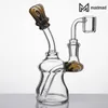 Flat Top Smoking Quartz Banger 4mm dick 10mm 14mm 18mm männlich Clear Joint Domeless Nail Dab Rig