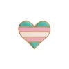 Rainbow color Enamel LGBT Brooches For Women Men Gay Lesbian Pride Lapel Pins badge Fashion Jewelry in Bulk