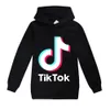 Tik Tok Unisex Kids Long Sleeve Hoodies Boy/Girl Tops Teen Kids Sweatshirt Jacket Hooded Coat Casual Cotton Clothing