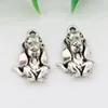 Hot ! 150pcs Antiqued Silver Alloy Basset Hound Dog Charms Pendant DIY Jewelry fit Necklace Bracelet 14.5X25.5MM