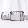 Etya Transparent Cosmetic Bag Clear Zipper Traver Make Up Case Women Makeup Makeup Организатор туалетные принадлежности для туалетных принадлежностей для хранения ванны 245Z