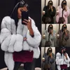 Kvinnors Jackor Plus Storlek Lady Varm Solid Färg Plush Coat Mode Vinter Kvinnor Kort Faux Fur Casual Jacka Parka Ytterkläder S-5XL11