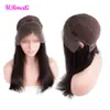 Straight Lace Front Human Hair Wigs Brasilianska Virgin Remy Hair 13 * 4 Lace Front Human Hair Wigs för svarta kvinnor Perruques de Cheveux humains