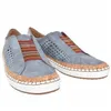 Moda Kobiety Espadrilles Slip-On Moafers Platform Buty Designer Wygodne Skórzane Płyta-Forme Walking Sukienka Buty US10.5 Dropship