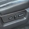 ألياف الكربون ABS تعديل المقعد الأمامي ملصقات زخرفية لفورد F150 Raptor 2009-2014 CAR INTROLISIONS 222L