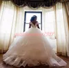 Belle dentelle robes de mariée sud-africaines à plusieurs niveaux tulle perles ceinture coiffée robe de mariée nigériane robe de novia pays robes de bal de mariée