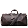 Mens Travel Bag Full Grain äkta läder Travel Duffel Bag Tote Over Night Carry On Bagage Weekender Bags12214364