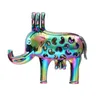 Rainbow Color Creative Elephant Pearl Cage Wisiorek do aromatu Dyfuzor perfumy mediosets Essential Oil Naszyjnik