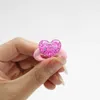 10 unids/set amor corazón flor princesa tocado tocado niños cuerdas niñas horquillas accesorios niños bandas elásticas para el cabello al por mayor