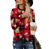 Leopard Printed Shirt 10 Colors Christmas Halloween 3D Printed Women Long Sleeve Outdoor Shirts Tops LJJO7159