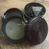 1st 63mm 4pc CNC Aluminium Space Case Grinder Tobaksrök Cigarettdetektor Slipning av rök Tobakslipare vs Sharpstone Grinde7806389