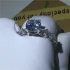 choucong уникальный дизайн обещание кольцо 1ct 5A Циркон Cz стерлингового серебра 925 обручальное кольцо кольца для женщин мужчины ювелирные изделия