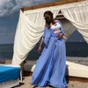 Traje de baño para mujer Mujeres gasa larga cubrir hasta verano ropa de playa cardigan encaje túnica kaftan playa