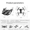 RC Drone Aksesuarları Yedek Pil veya HD Kamera Drone için Vidalı Pervane Bıçağı 4K 1080P H3 L2 S167 S32T GPS Drone44223544