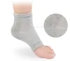 8 färger mesh gel anti cracking heel spa fuktande strumpor silikongel häl strumpor fötter cracked fot torr hård hudskydd m4052541