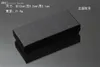 실용적인 무광택 검은 선물 상자 보석 키 버클 포장 작은 골 판지 쥬얼리 상자 거품 스폰지 패드 상자 판매