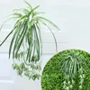 1 large scale simulated hanging orchid plant wall decoration flowers 60 cm