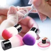 Nagelrengöringsborsteverktyg Fil Nail Art Care Manicure Pedicure Soft Ta bort damm Små vinkel Rengör borste