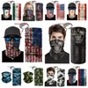 Fashion Flag Flag Magic Headscarf Bandana Cycling Masks Маски головы Шарфы Ветрозащитный Спортивный Камуфлог Маска для лица с FilterT2I51008