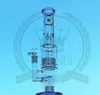 Recycler Hookah Glass Water Tubs DAB Plataformas com articulação de 18 mm Bongo grande plataformas de óleo grossas