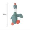 Giocattolo per cani Carino Oche selvatiche Cane Squeak Giocattoli Suono divertente Anatra Gatto Cucciolo Giocattolo Morso Masticare Squeaker Giocattoli educativi di interazione DLH365