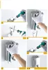 Liquid Soap Shampoo Dispenser Stainless Steel Lotion Pump Action Wall Mounted Bathroom Durable 500ml 800ml 1000ml LJJK2173